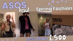 '£457 ASOS Spring Try-On Haul: While Dancing to Calm Down by Rema'