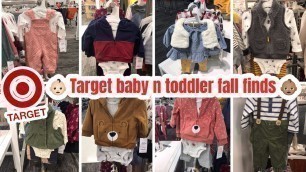 'Come shop with me at Target for baby / toddler boy n girl clothing. * Fall 2021 *'