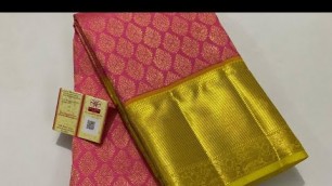 'Pure kanjeevaram handloom silk saree| Bridal Silk saree| pattusaree| Fashion\'R'