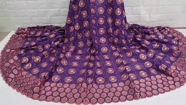 'Nigerian Tulle Lace Fabric | SJD Lace | African Fashion | Ankara & Aso ebi Styles | Lace Fabric'