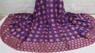 'Nigerian Tulle Lace Fabric | SJD Lace | African Fashion | Ankara & Aso ebi Styles | Lace Fabric'