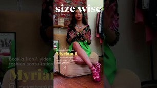 'Myriam R - Size Wise Fashion Consultant'