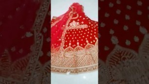'latest designer bridal lehenga# short video# R latest fashion'