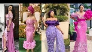 'Beautiful Nigerian Lace Styles 2020'