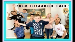 'BACK TO SCHOOL HAUL | FASHION SHOW'