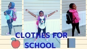 'BACK to SCHOOL | Back to school CLOTHING HAUL / FASHION SHOW 