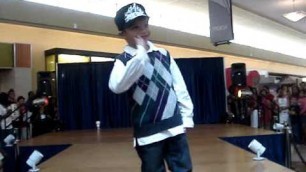 'Angelo Modeled for Back to School Fashion Show. ( The Children\'s Place Outfit)'