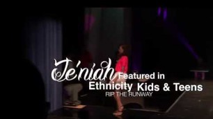 'Modeling for Ethnicity Kids Back To School Fashion Show'