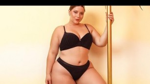 'Rayanne Gondim Brazilian bbw fashion model international plus Size Model body positive activist'