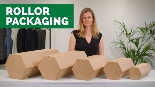 'Rollor Packaging | The only sustainable packaging fit for fashion'