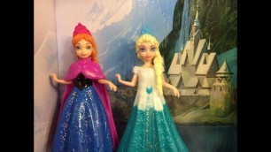 'Disney Pixar Frozen Anna & Elsa MagiClip fashion dolls See Elsa from the Disney Frozen movie'