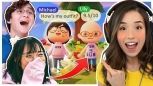 'Animal Crossing FASHION SHOW ft. LilyPichu, MichaelReeves & Fedmyster!'